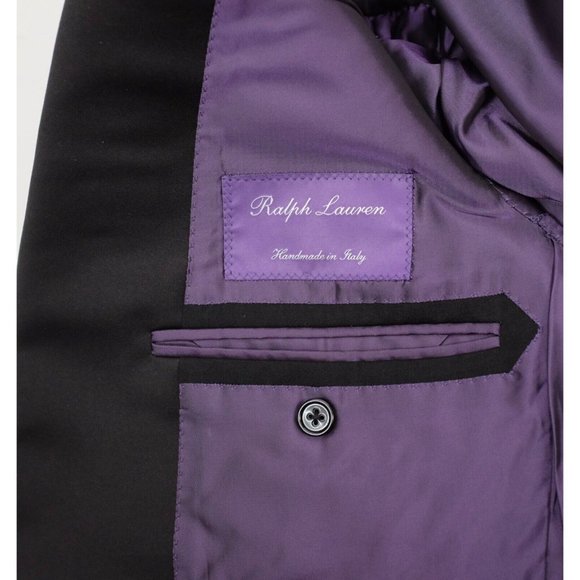 $5000 Ralph Lauren Purple Label Black Tuxedo Jacket - Picture 2 of 10
